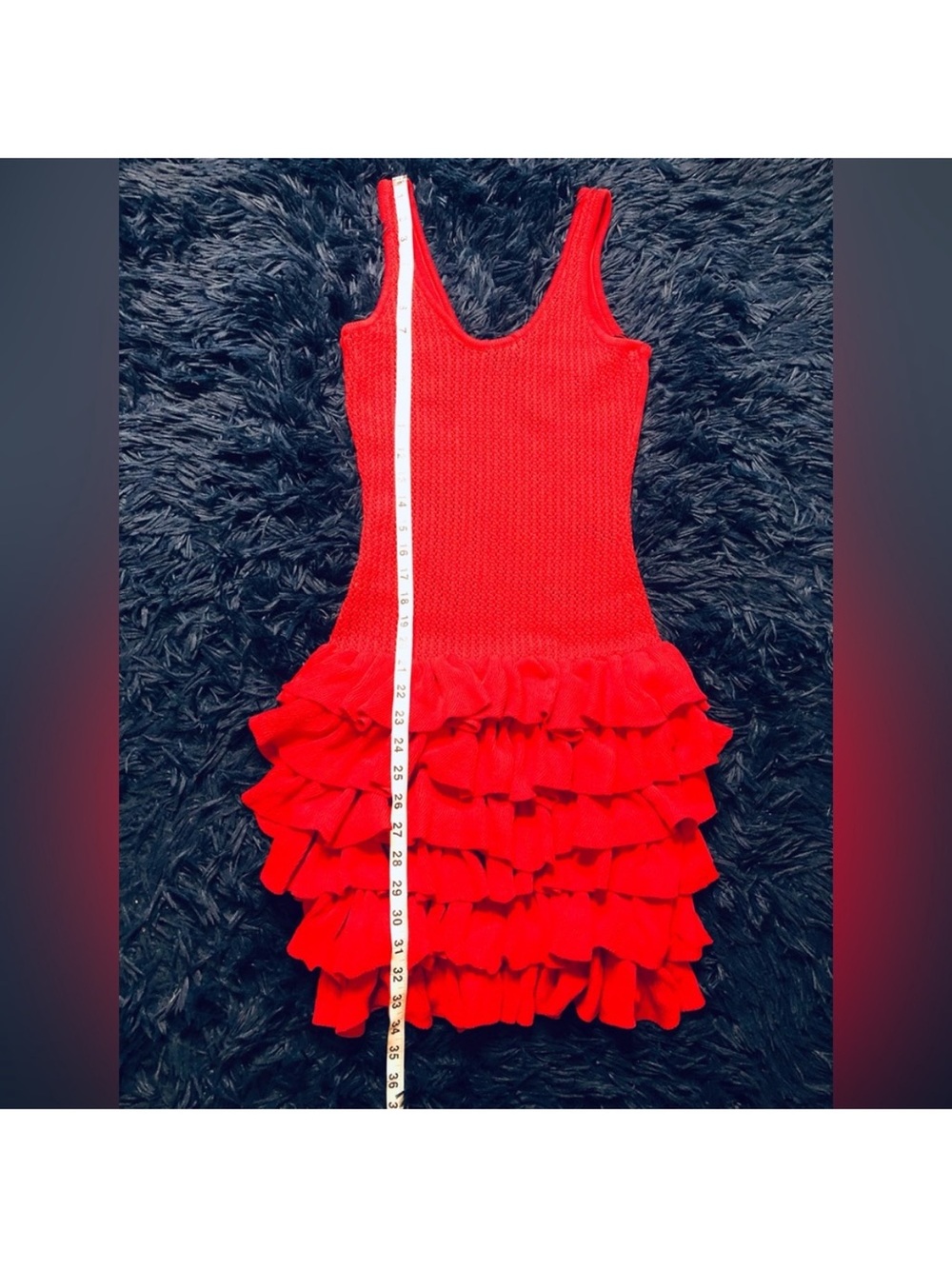 Hera Collection Crochet Ruffle Dress - Picture 11 of 14